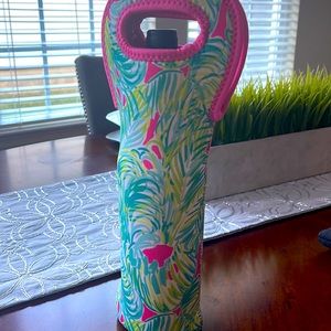 Lilly Pulitzer wine carrier